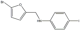 N-[(5-bromofuran-2-yl)methyl]-4-iodoaniline Structure