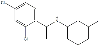 N-[1-(2,4-dichlorophenyl)ethyl]-3-methylcyclohexan-1-amine