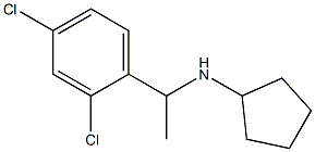 N-[1-(2,4-dichlorophenyl)ethyl]cyclopentanamine|