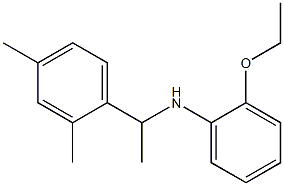 N-[1-(2,4-dimethylphenyl)ethyl]-2-ethoxyaniline Struktur