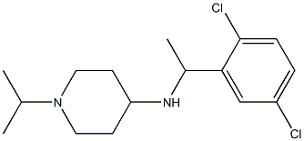 N-[1-(2,5-dichlorophenyl)ethyl]-1-(propan-2-yl)piperidin-4-amine