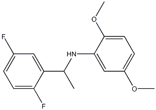 N-[1-(2,5-difluorophenyl)ethyl]-2,5-dimethoxyaniline|