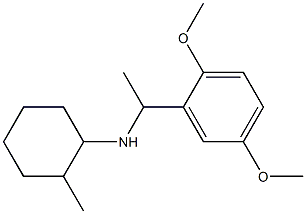 N-[1-(2,5-dimethoxyphenyl)ethyl]-2-methylcyclohexan-1-amine Struktur