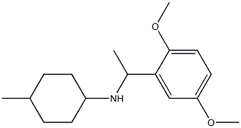 N-[1-(2,5-dimethoxyphenyl)ethyl]-4-methylcyclohexan-1-amine