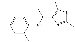 N-[1-(2,5-dimethyl-1,3-thiazol-4-yl)ethyl]-2,4-dimethylaniline