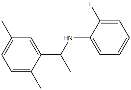 N-[1-(2,5-dimethylphenyl)ethyl]-2-iodoaniline|