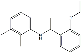N-[1-(2-ethoxyphenyl)ethyl]-2,3-dimethylaniline Structure