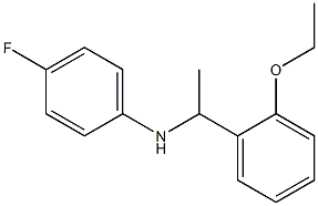 N-[1-(2-ethoxyphenyl)ethyl]-4-fluoroaniline Structure