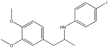 N-[1-(3,4-dimethoxyphenyl)propan-2-yl]-4-iodoaniline