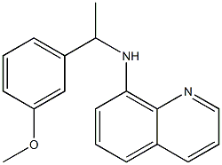 N-[1-(3-methoxyphenyl)ethyl]quinolin-8-amine