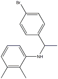 N-[1-(4-bromophenyl)ethyl]-2,3-dimethylaniline Structure