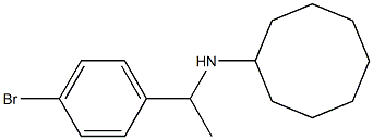 N-[1-(4-bromophenyl)ethyl]cyclooctanamine Structure