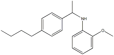 N-[1-(4-butylphenyl)ethyl]-2-methoxyaniline|