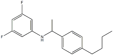 N-[1-(4-butylphenyl)ethyl]-3,5-difluoroaniline