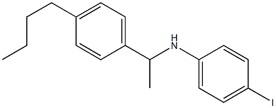 N-[1-(4-butylphenyl)ethyl]-4-iodoaniline