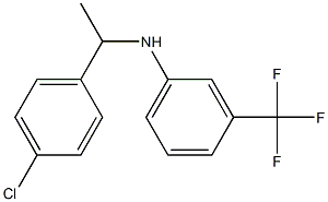 N-[1-(4-chlorophenyl)ethyl]-3-(trifluoromethyl)aniline