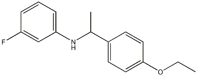 N-[1-(4-ethoxyphenyl)ethyl]-3-fluoroaniline