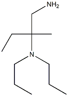 N-[1-(aminomethyl)-1-methylpropyl]-N,N-dipropylamine Structure