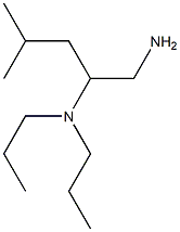 N-[1-(aminomethyl)-3-methylbutyl]-N,N-dipropylamine Struktur