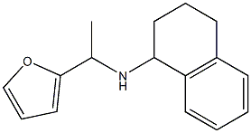 N-[1-(furan-2-yl)ethyl]-1,2,3,4-tetrahydronaphthalen-1-amine,,结构式