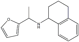 N-[1-(furan-2-yl)ethyl]-1,2,3,4-tetrahydronaphthalen-1-amine Structure