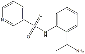  N-[2-(1-aminoethyl)phenyl]pyridine-3-sulfonamide