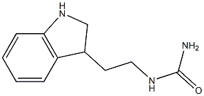 N-[2-(2,3-dihydro-1H-indol-3-yl)ethyl]urea 化学構造式