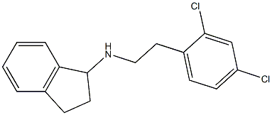  N-[2-(2,4-dichlorophenyl)ethyl]-2,3-dihydro-1H-inden-1-amine