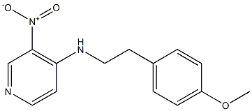 N-[2-(4-methoxyphenyl)ethyl]-3-nitropyridin-4-amine