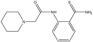 N-[2-(aminocarbonothioyl)phenyl]-2-piperidin-1-ylacetamide|