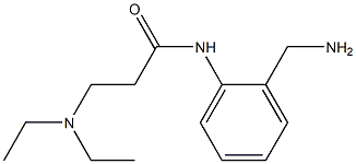  N-[2-(aminomethyl)phenyl]-3-(diethylamino)propanamide