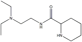 N-[2-(diethylamino)ethyl]piperidine-2-carboxamide Structure