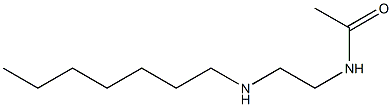 N-[2-(heptylamino)ethyl]acetamide 化学構造式