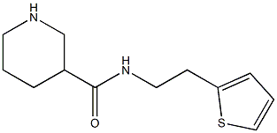  N-[2-(thiophen-2-yl)ethyl]piperidine-3-carboxamide