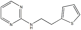 N-[2-(thiophen-2-yl)ethyl]pyrimidin-2-amine Structure