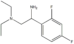 N-[2-amino-2-(2,4-difluorophenyl)ethyl]-N,N-diethylamine|