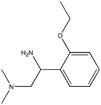 N-[2-amino-2-(2-ethoxyphenyl)ethyl]-N,N-dimethylamine Structure