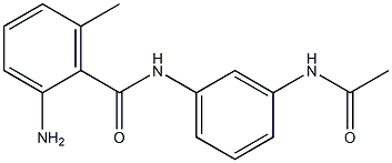 N-[3-(acetylamino)phenyl]-2-amino-6-methylbenzamide