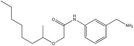  N-[3-(aminomethyl)phenyl]-2-(octan-2-yloxy)acetamide