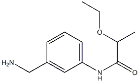 N-[3-(aminomethyl)phenyl]-2-ethoxypropanamide Structure