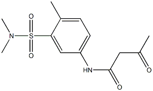 N-[3-(dimethylsulfamoyl)-4-methylphenyl]-3-oxobutanamide