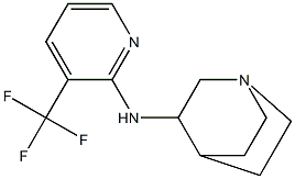 N-[3-(trifluoromethyl)pyridin-2-yl]-1-azabicyclo[2.2.2]octan-3-amine Structure