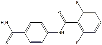 N-[4-(aminocarbonothioyl)phenyl]-2,6-difluorobenzamide