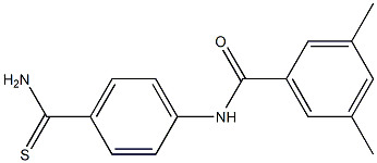  N-[4-(aminocarbonothioyl)phenyl]-3,5-dimethylbenzamide