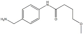 N-[4-(aminomethyl)phenyl]-4-methoxybutanamide 结构式