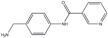 N-[4-(aminomethyl)phenyl]nicotinamide,,结构式