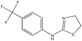 N-[4-(trifluoromethyl)phenyl]-4,5-dihydro-1,3-thiazol-2-amine