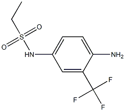 N-[4-amino-3-(trifluoromethyl)phenyl]ethanesulfonamide