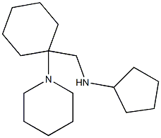 N-{[1-(piperidin-1-yl)cyclohexyl]methyl}cyclopentanamine