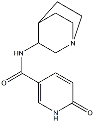 N-{1-azabicyclo[2.2.2]octan-3-yl}-6-oxo-1,6-dihydropyridine-3-carboxamide